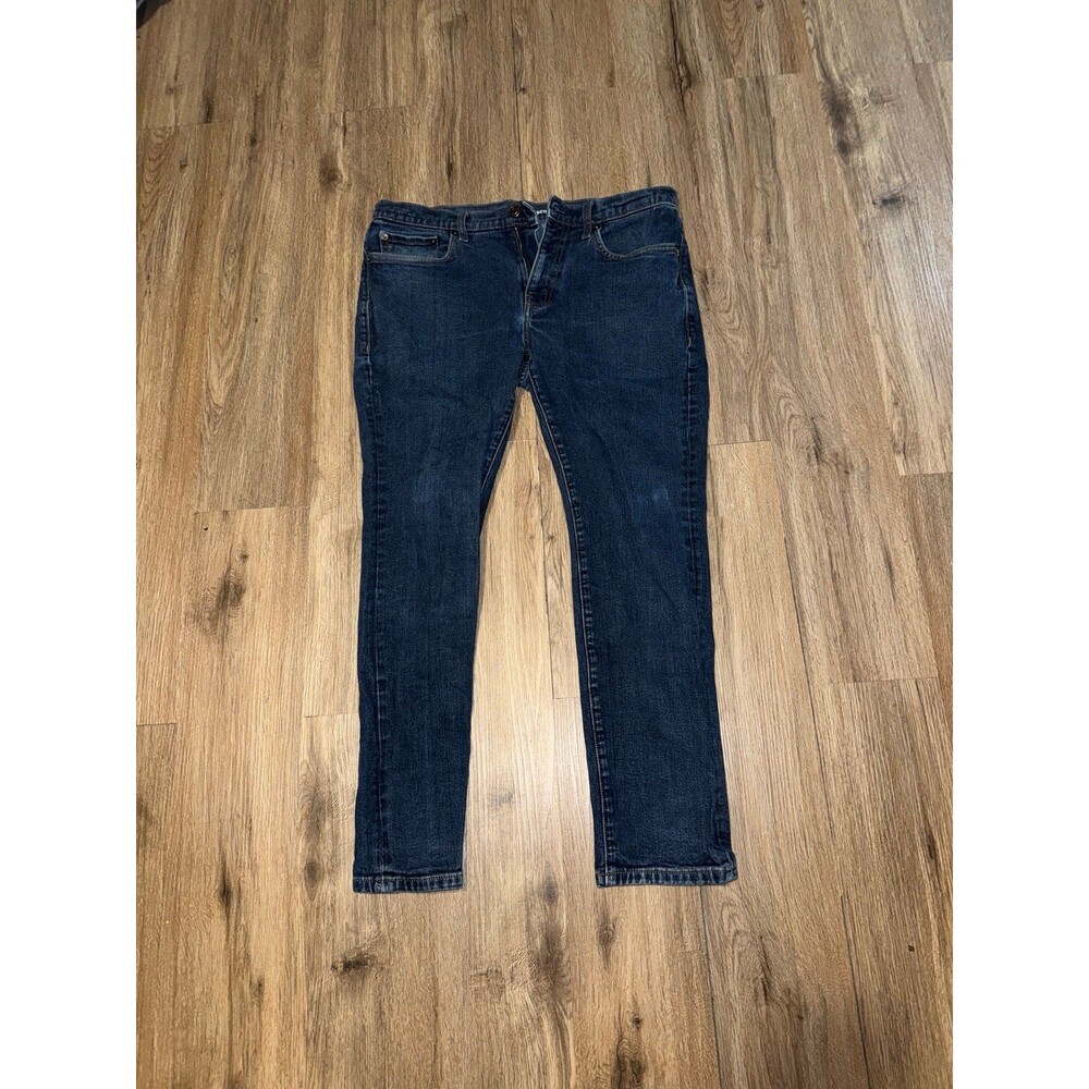 Men’s Blue Denim Jeans Size 32 x 30 Skinny Fit